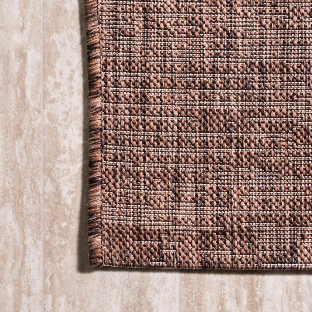 3'x5' Tavira Modern Strie' Indoor/Outdoor Area Rug, Brown/Beige - JONATHAN Y