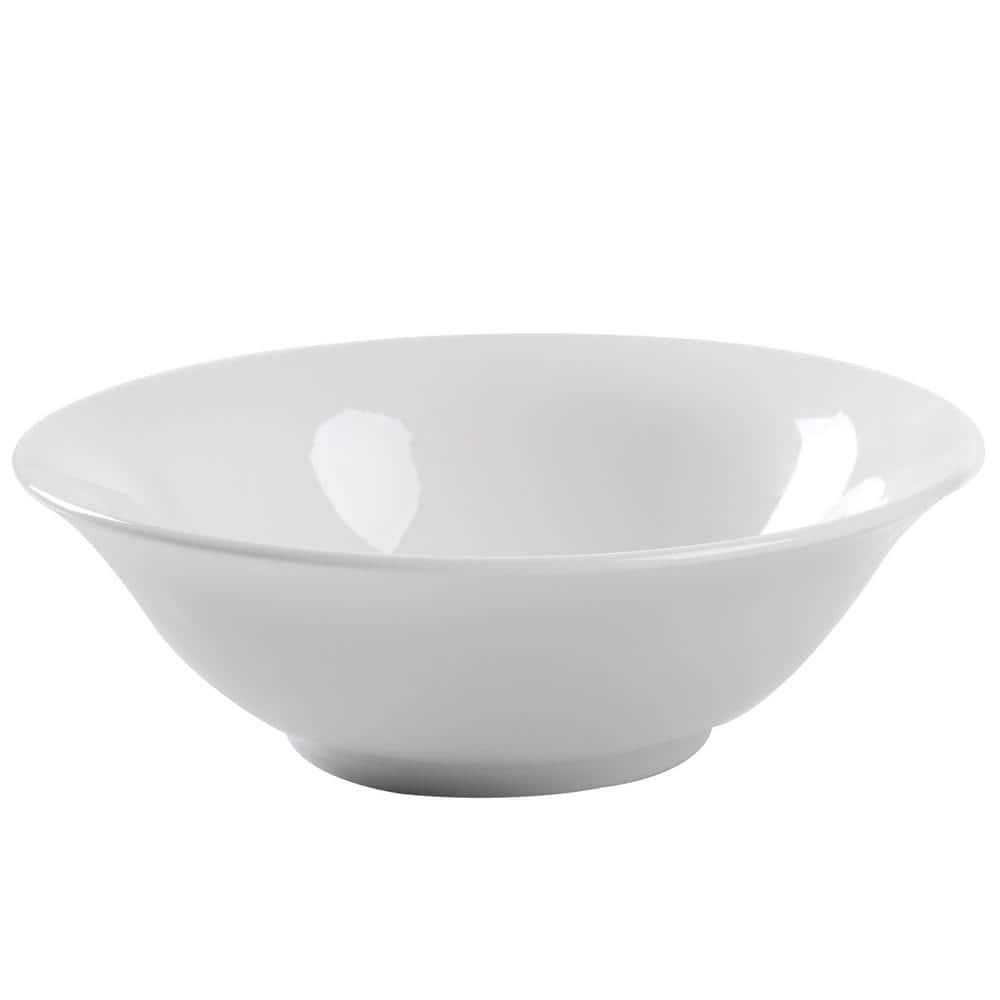 Gibson Home 7 Inch Fine Ceramic Bowls 12 Piece Set in Pearl