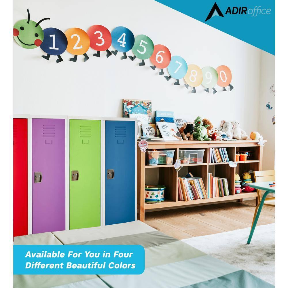 AdirOffice Steel 1-Tier School and Home Storage Locker