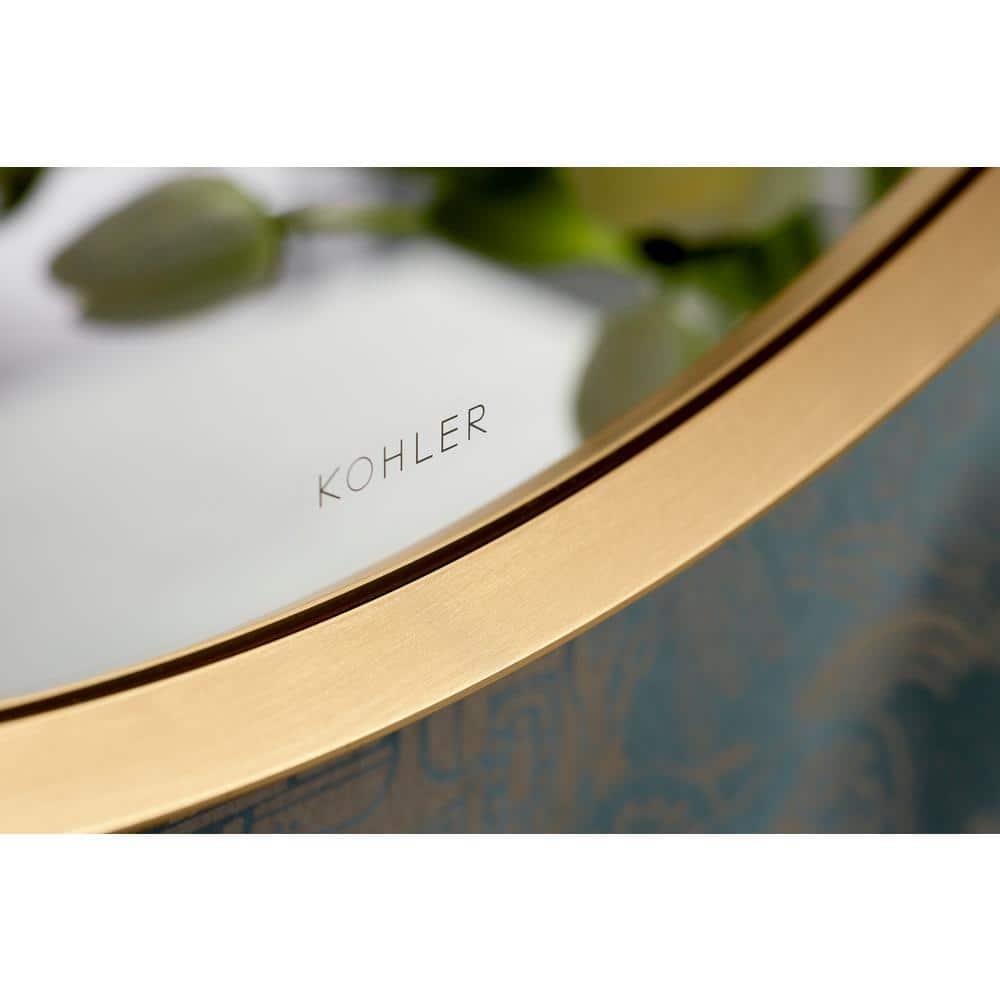 Essential Round Wall Mirror, Bathroom/Vanity Mirror with Frame