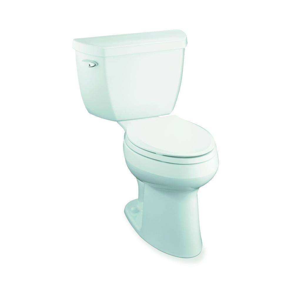 Highline Two-Piece Elongated 1.6 GPF Toilet with Pressure Lite Flush and Left-Hand Trip Lever
