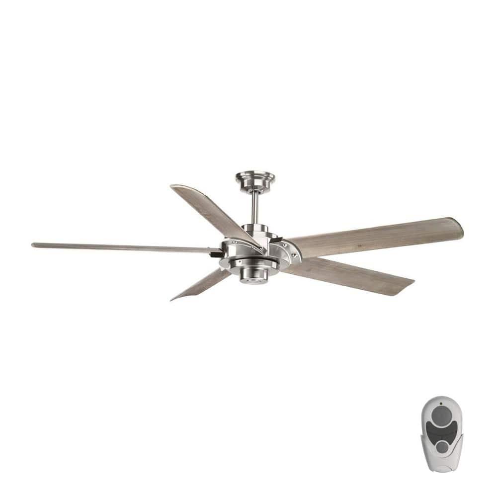 P2546-09-Progress Lighting-Ellwood - Wide - Ceiling Fan - Handheld Remote in Transitional and Coastal style - 68 Inches wide by 15.75 Inches