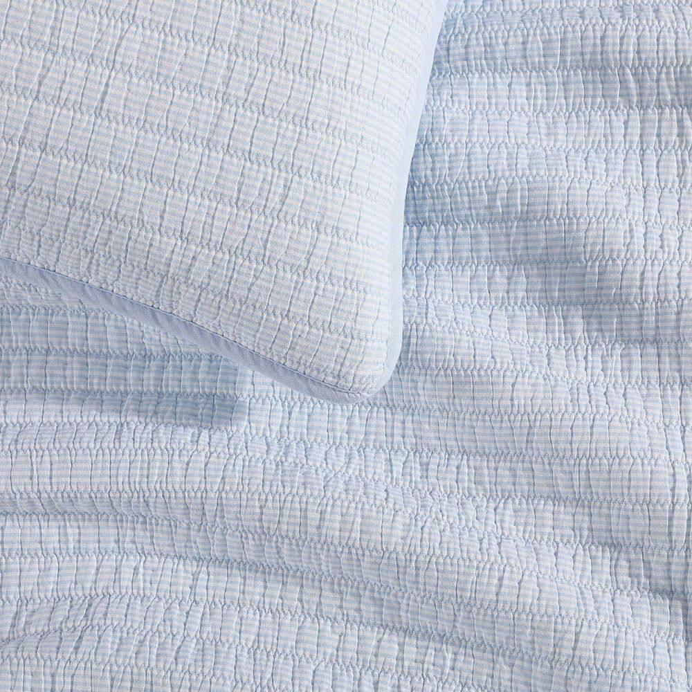 Tommy Hilfiger Tommy Hilfiger Ithaca Stripe Cotton Reversible Quilt Set