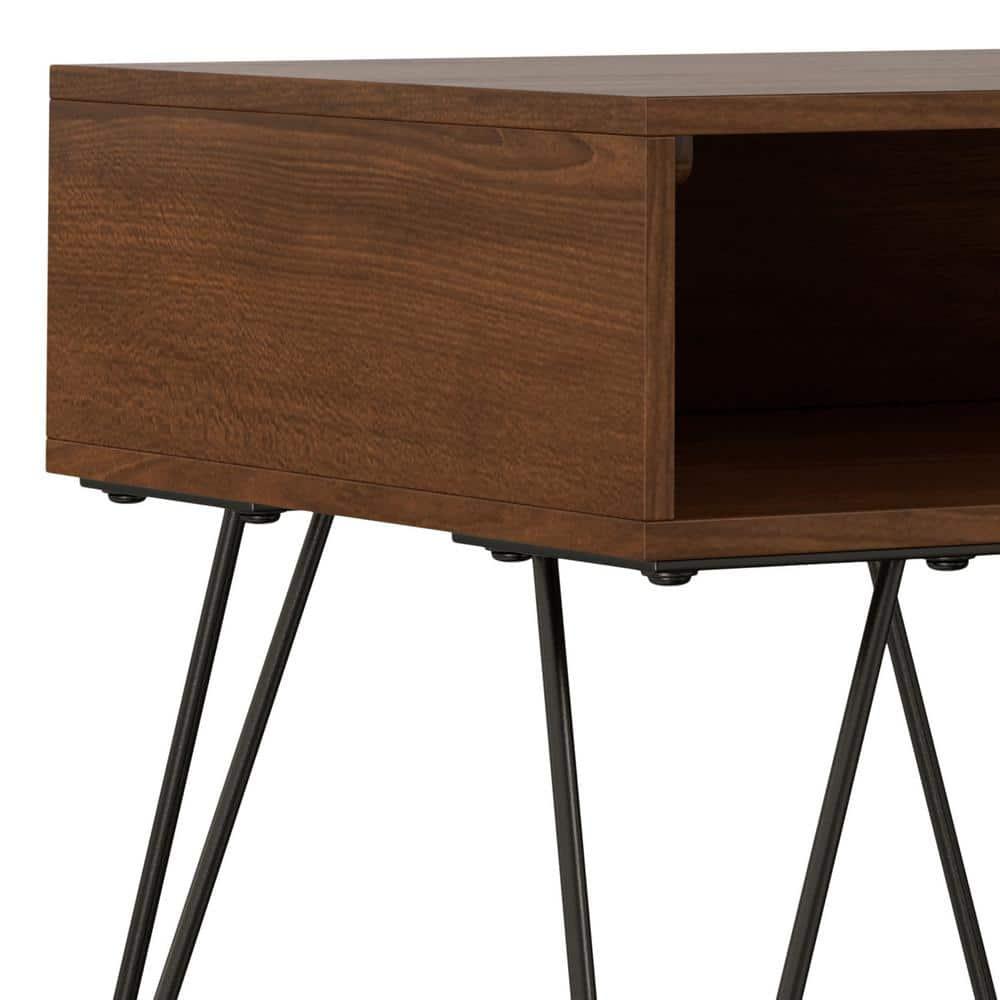 Hunter Solid Wood Top End Table