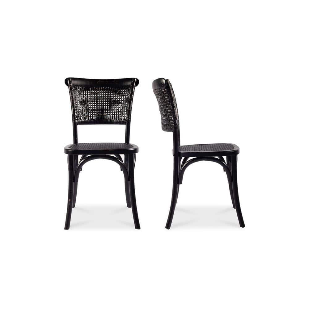 Lotta Dining Chair, Set of 2 - Black
