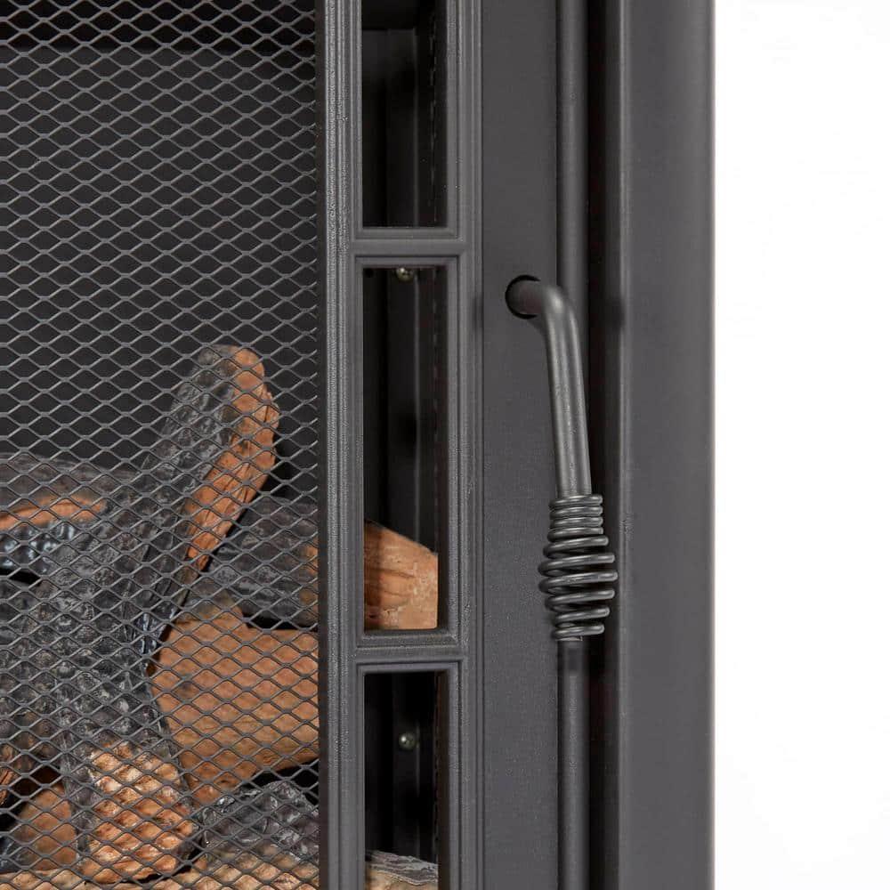 Bluegrass Living Bluegrass Living Panorama Vent Free Dual Fuel 3-Sided Gas Stove - 23,000 BTU, Remote Control, Black Finish - Model# BTSD23RT