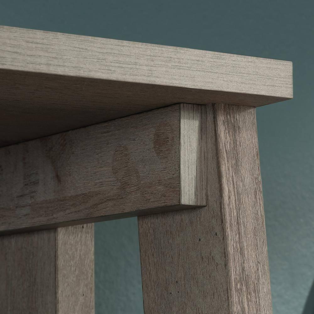 71.14" Trestle 5 Shelf Bookcase Mystic Oak - Sauder: Open Display, Fixed Shelves