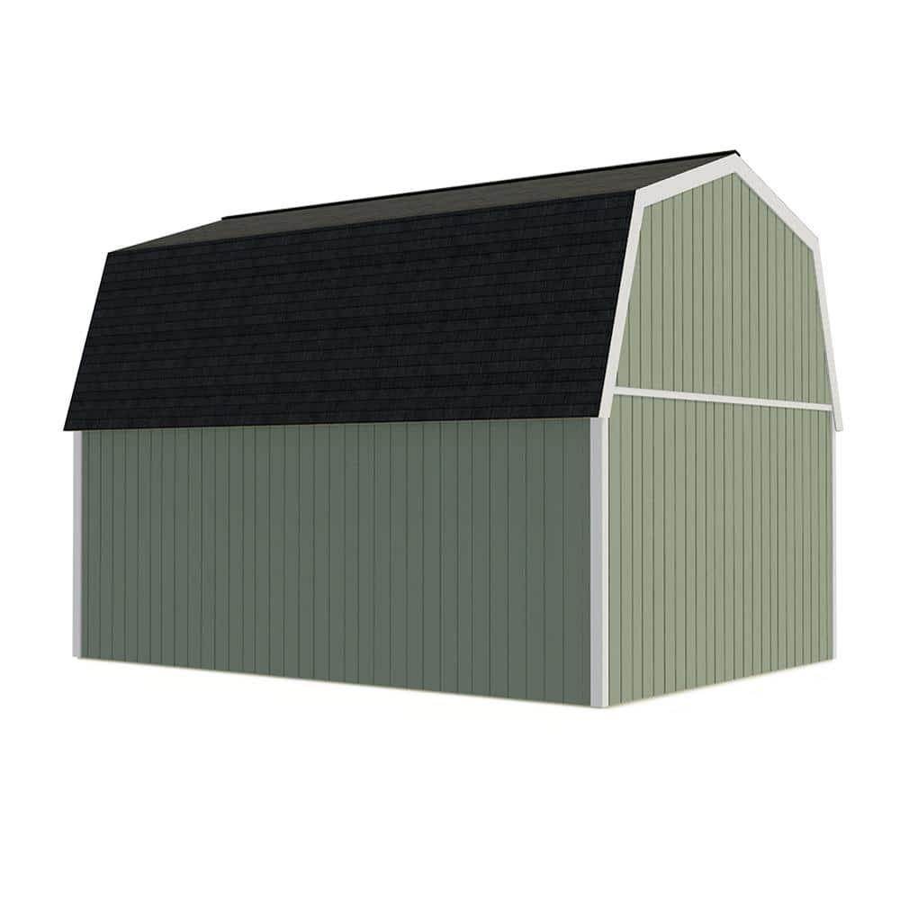 Best Barns Pinewood 14x16 Wood Storage Shed Kit