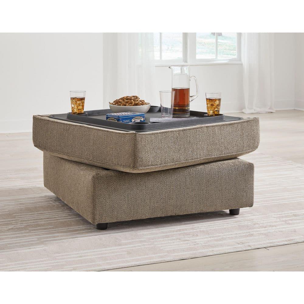 Latitude Run® Orleanne Upholstered Ottoman