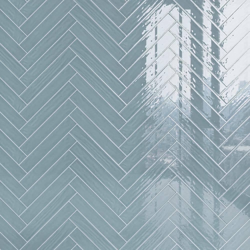 Supreme Tile Nova 1.97 in. X 11.81 in. Polished Ceramic Subway Wall Tile