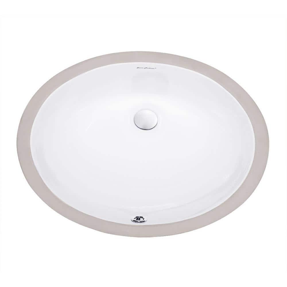 Monaco 19 Oval Under-Mount Bathroom Sink