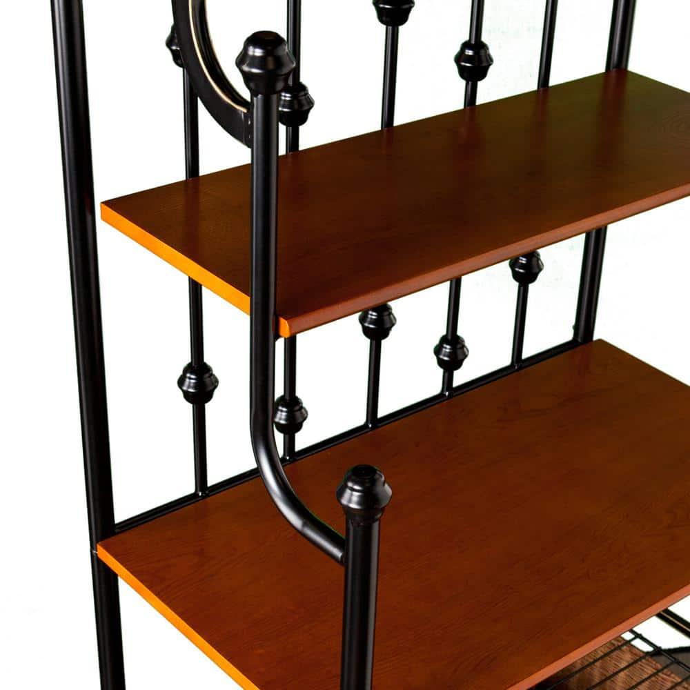Saint Pierre Bakers Rack - KA0763 - Black/Brown - SEI