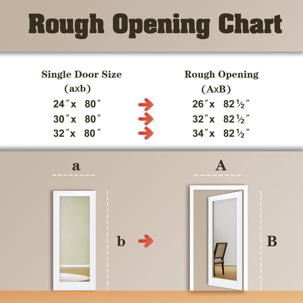 CHIC MODE Interior Dutch Door - Half Frosted Glass Split Single Door Slab, Modern Style Farmhouse Closet Door, Natural Pine Wood(Not Include Door Hinges)