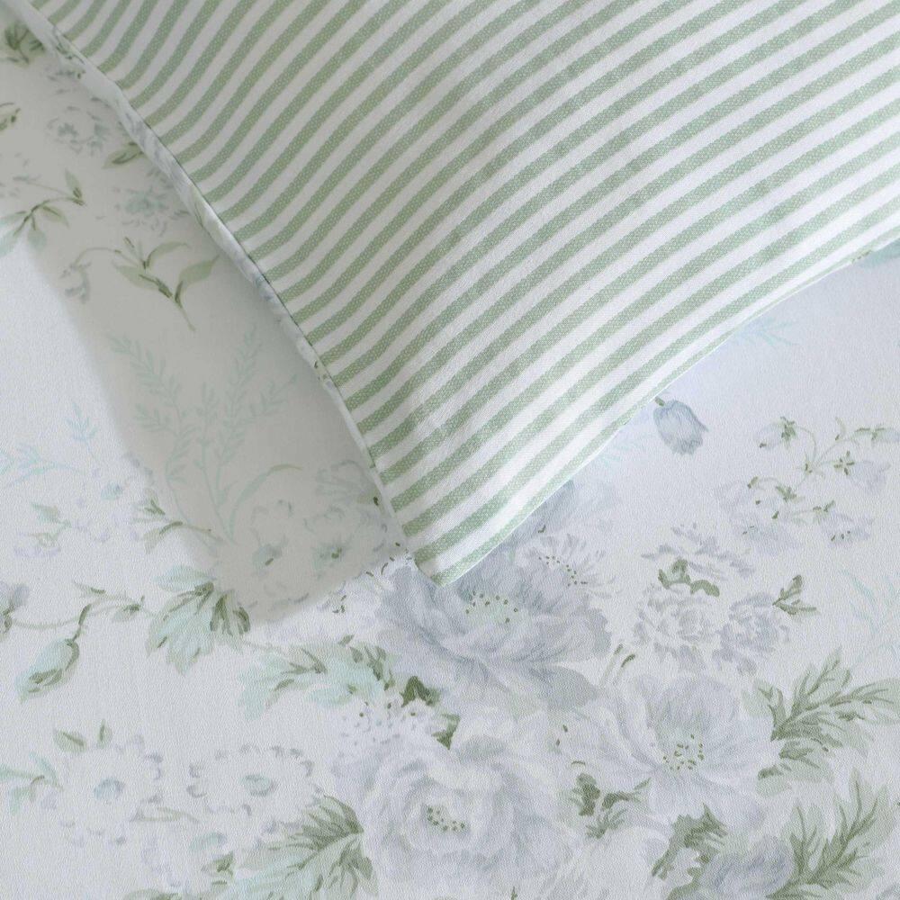 Laura Ashley Laura Ashley Arundel Cotton Reversible Grey Duvet Cover Set