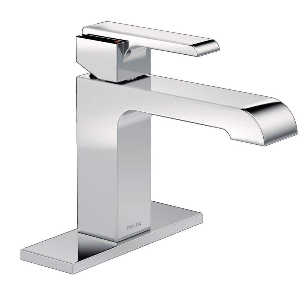 Ara Single Hole Bathroom Faucet with Drain Assembly