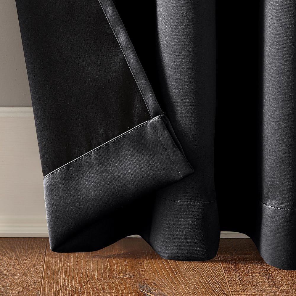 Sun Zero Oslo Theater Grade Extreme 100% Blackout Rod Pocket Curtain Panel