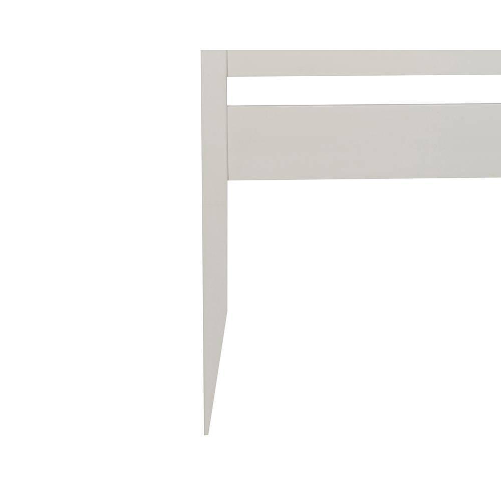 Zippity Outdoor Products 26in H x 24in W (3 Panels) No Dig Zippity Maui Fence Kit, Charcoal Color WoodTek Vinyl Fence Panel, Temporary Outdoor Border for Garden, Easy Install DIY Fence for Backyard, Patio, & Deck, ZP19066