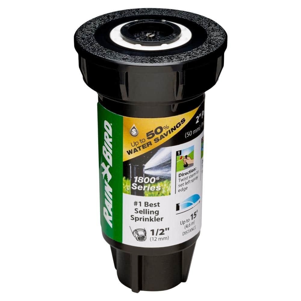 Professional Series 2" Quarter Circle Pop Up Spray Head Dual Spray Noz, Each