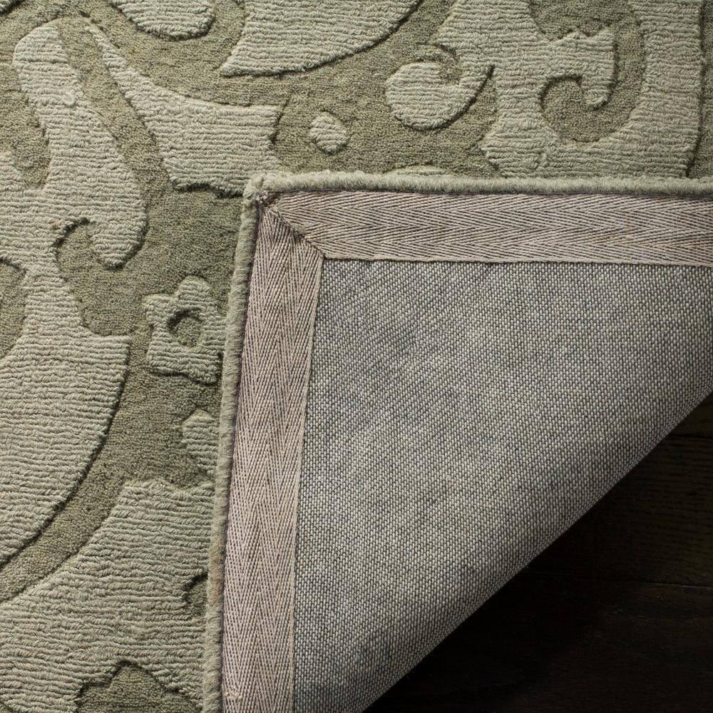 Impressions IM341 Hand Loomed Area Rug - Sage - 6'x9' - Safavieh.