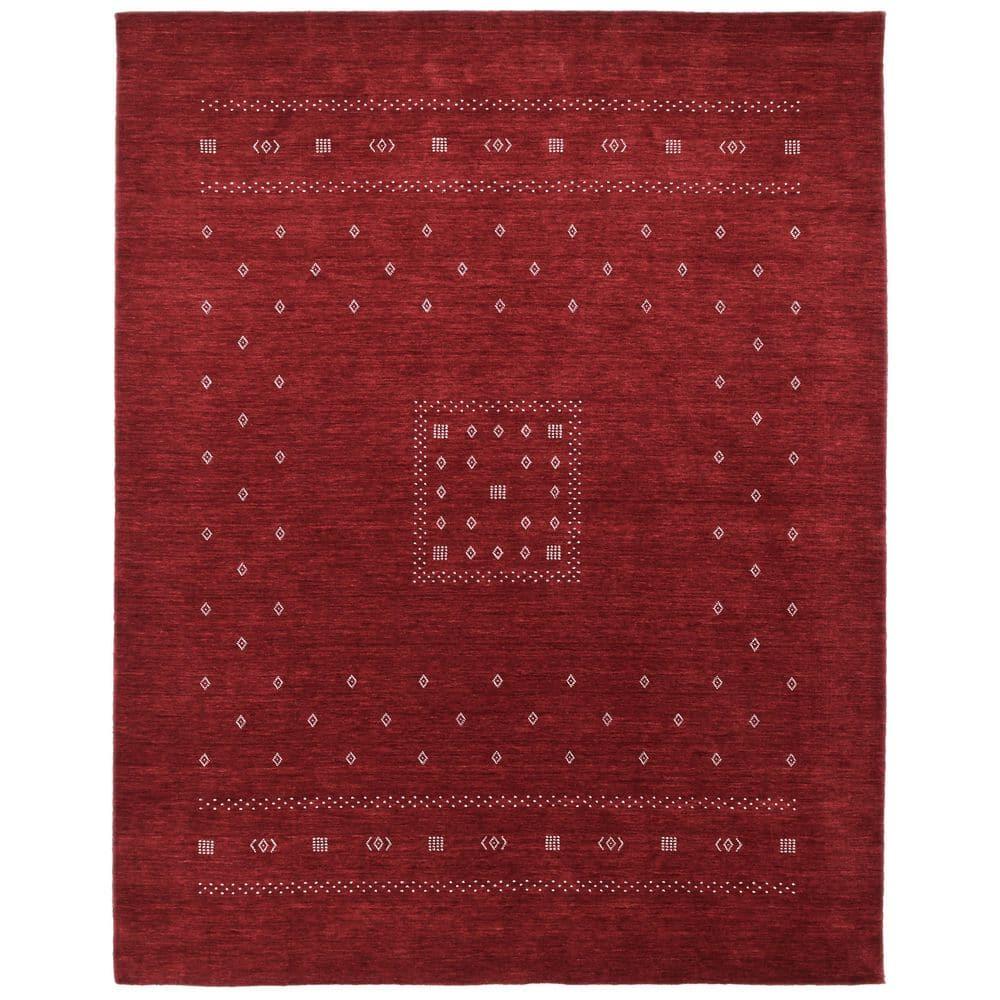 Cyrena Hand-Loomed Wool Rug - Red / 9' x 12'