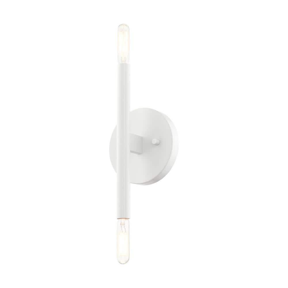 Livex Lighting Copenhagen 2 - Light Wall Light in  White