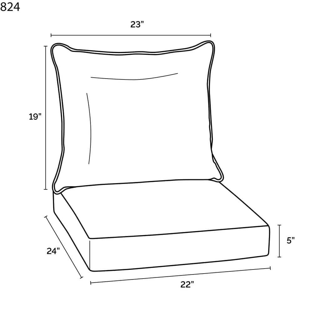 Outdoor Lounge Chair Cushion