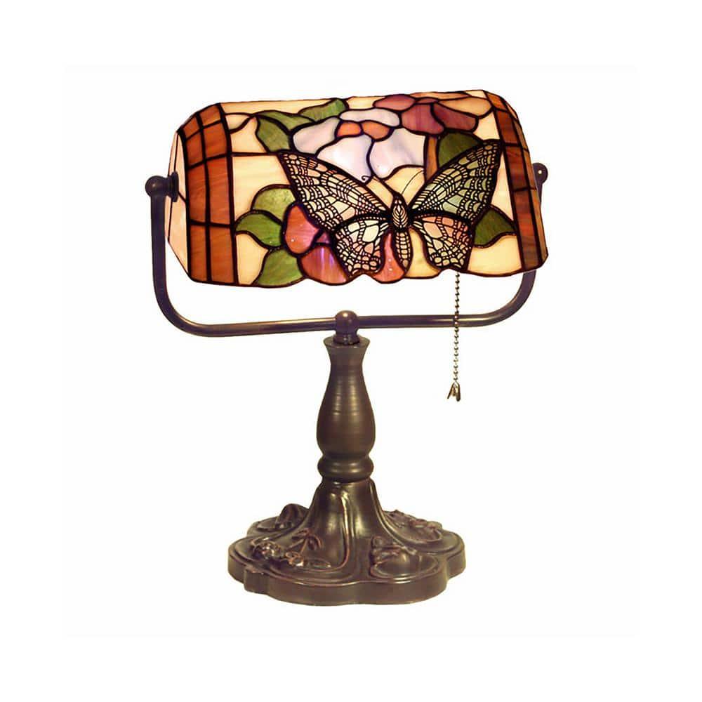 Butterfly Bankers Desk Lamp