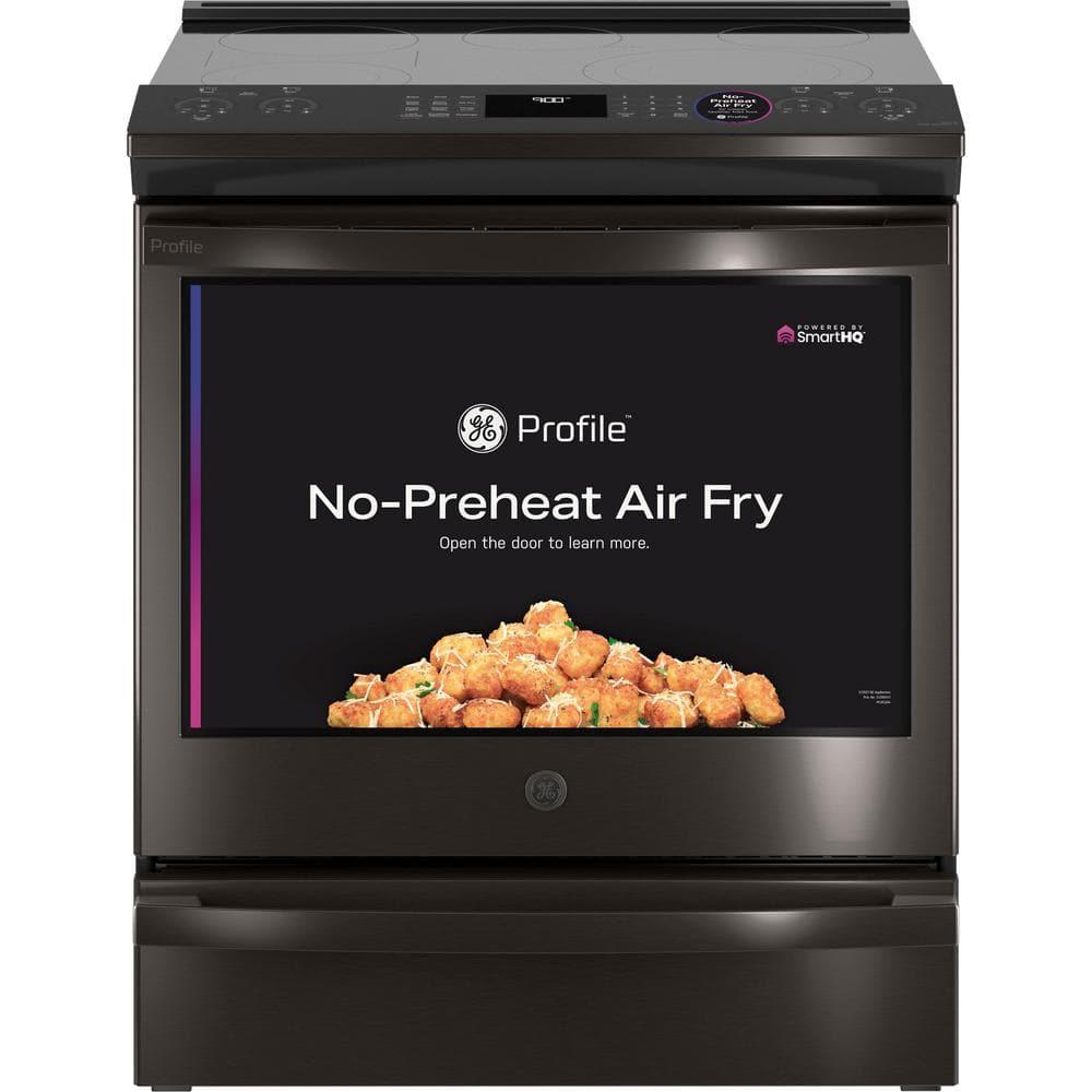 GE Profile™ GE Profile Smart Appliances 30" 5.3 cu.ft. Slide-in Electric Range PSS93BPTS