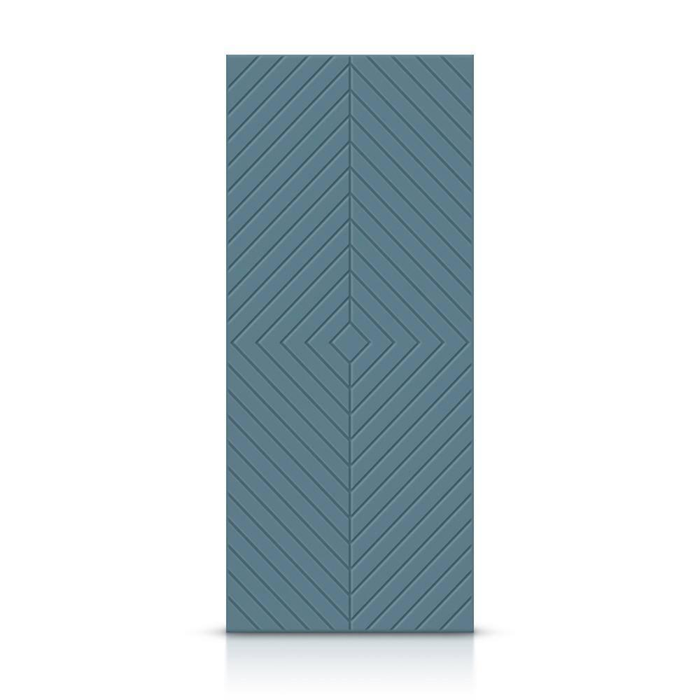 Calhome Hollow Paneled Painted Slab Door