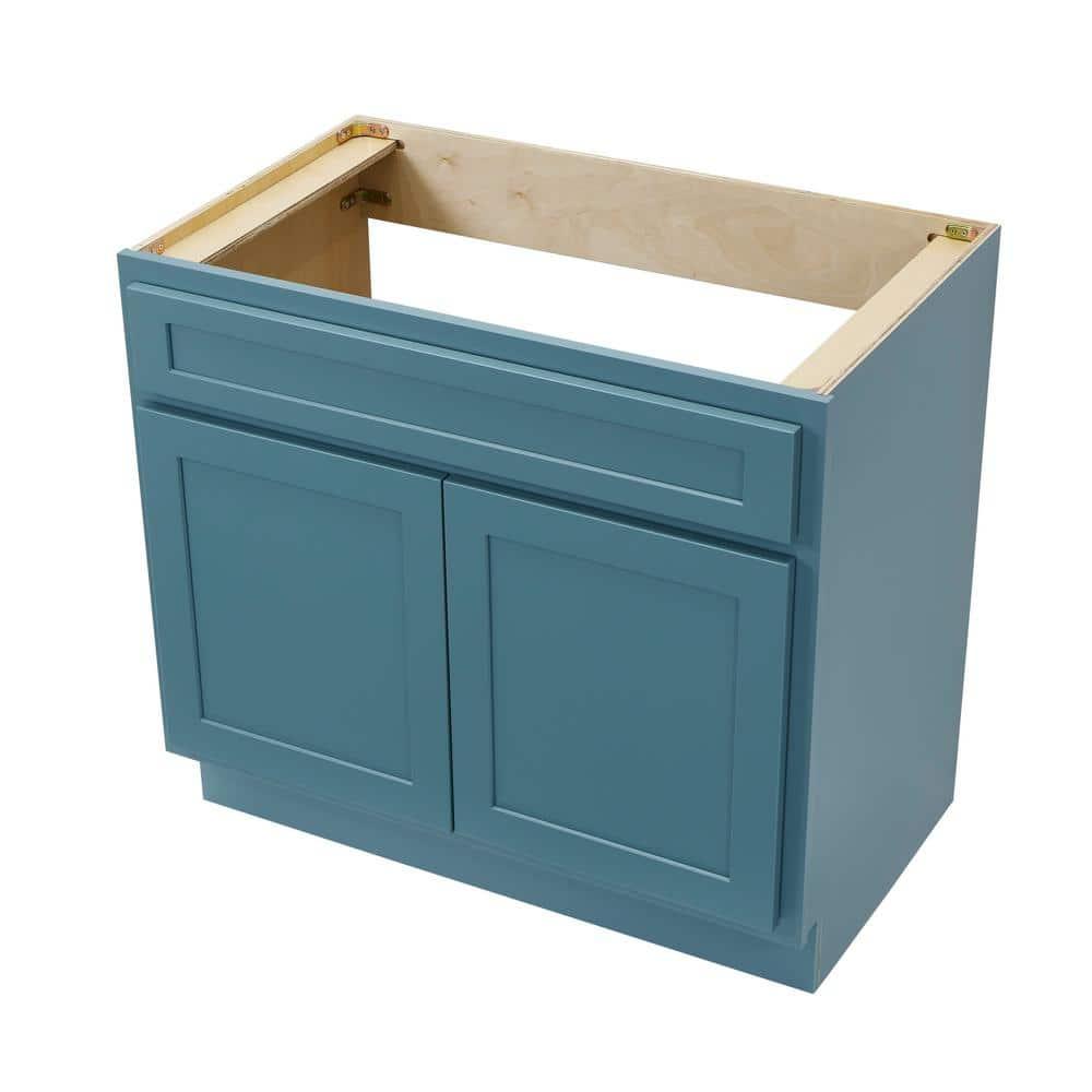 Vanity Art 36" W Plywood Freestanding Single Base Storage Cabinet with Soft Close Door