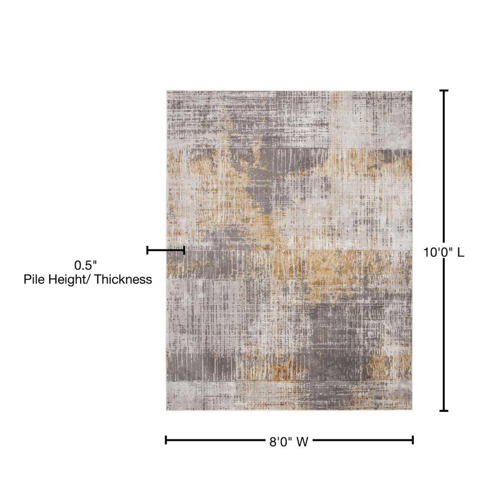 Craft CFT874 Loomed Indoor Area Rug - Grey/Beige - 8'x10' - Safavieh