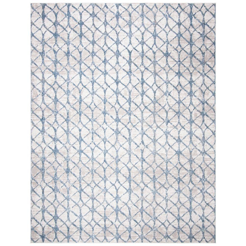 Amelia ALA792 Power Loomed Area Rug - Grey/Blue - 8'9"x11'9" - Safavieh.