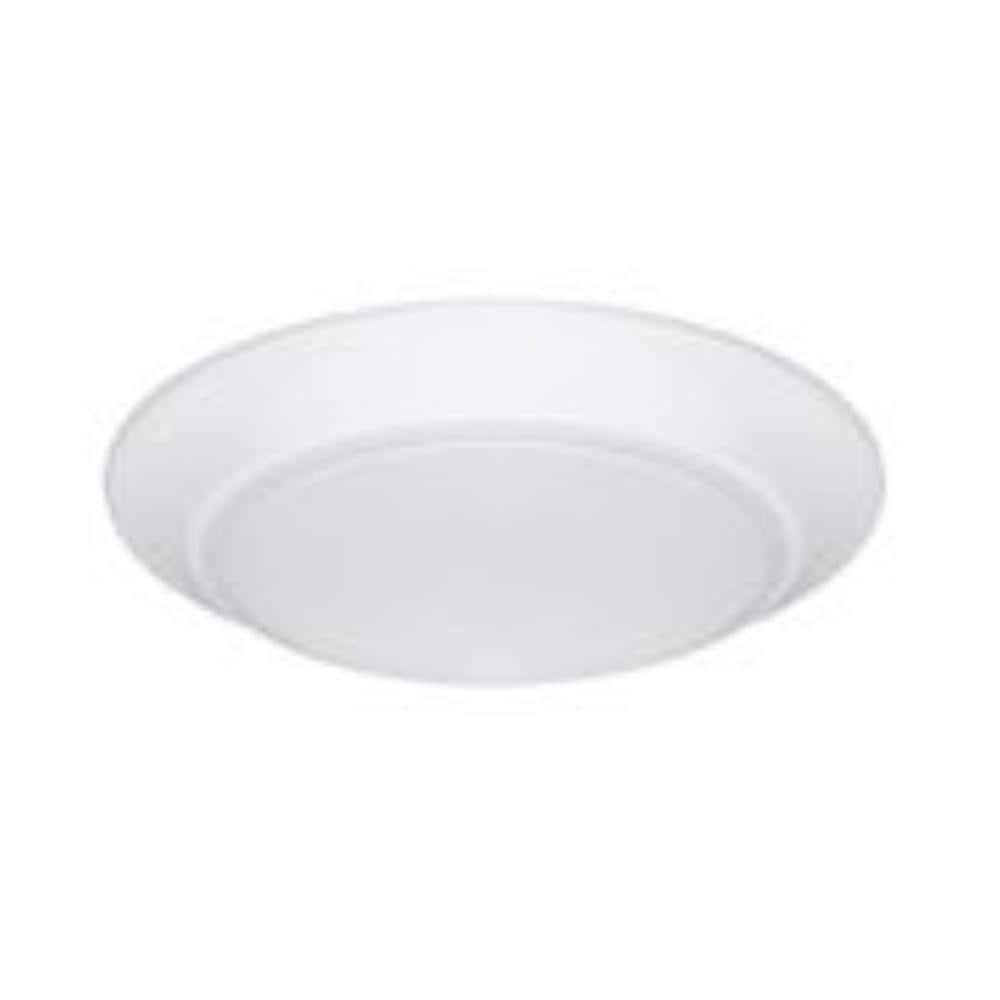 Euri Lighting  11.5 watt 3000K Round LED Flush Mount Ceiling Light - Frosted