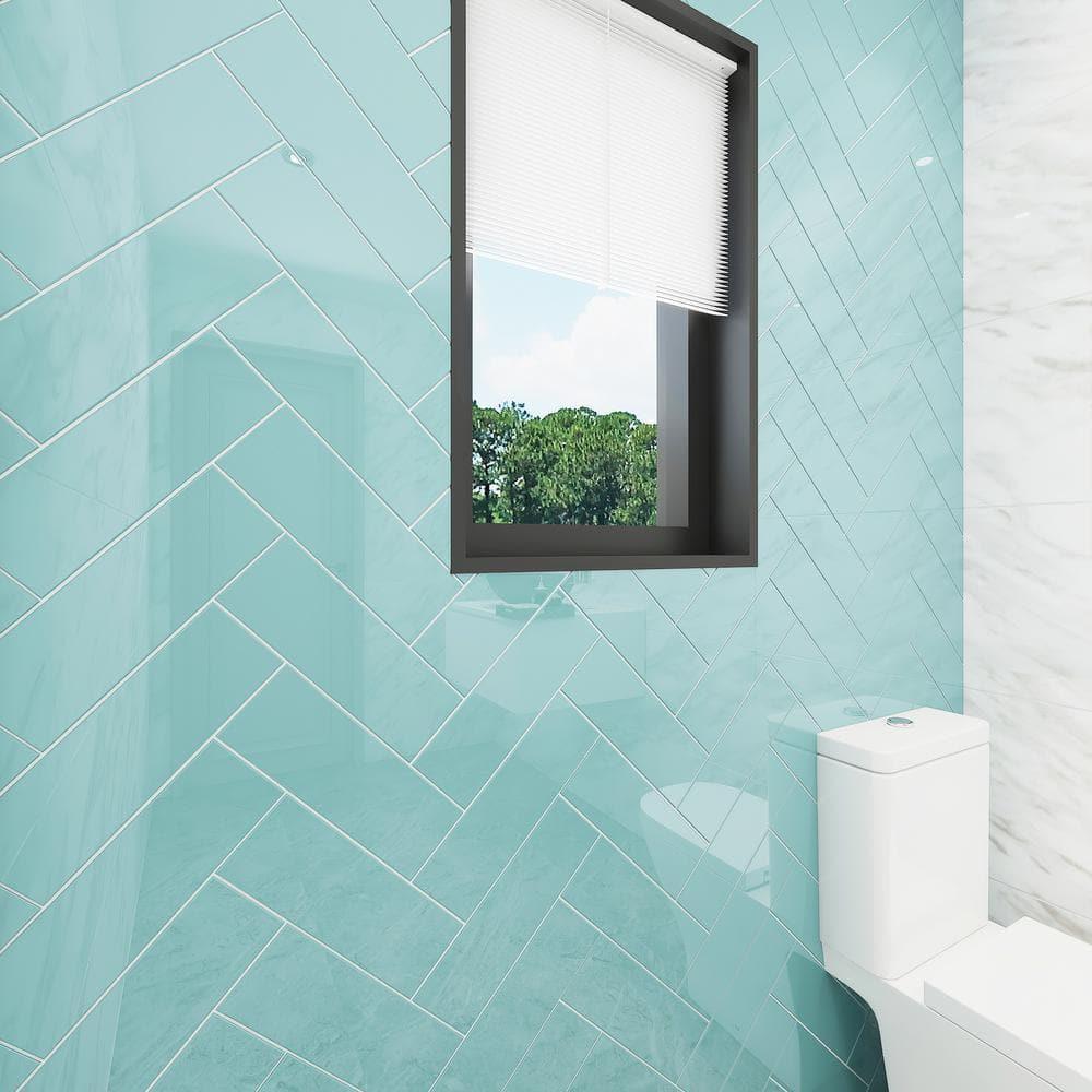 Glass Subway 4" x 12" Wall Tile