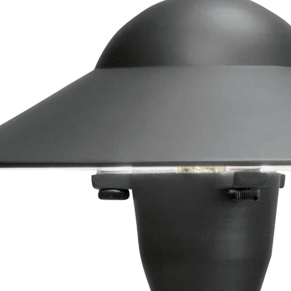 Kichler 21"H Dome Textured Black Dome Landscape Path Light