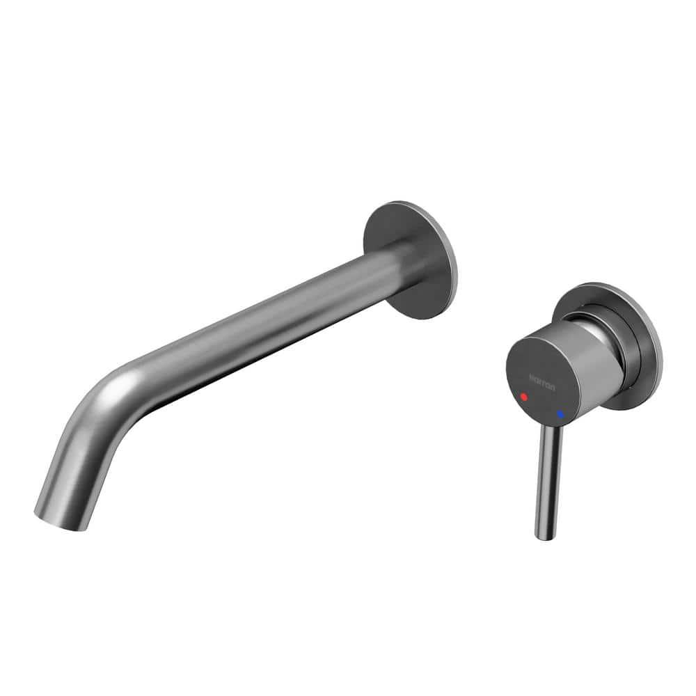 Karran Grantham KBF610 Single Handle Wall-Mount Bathroom Faucet in Gold