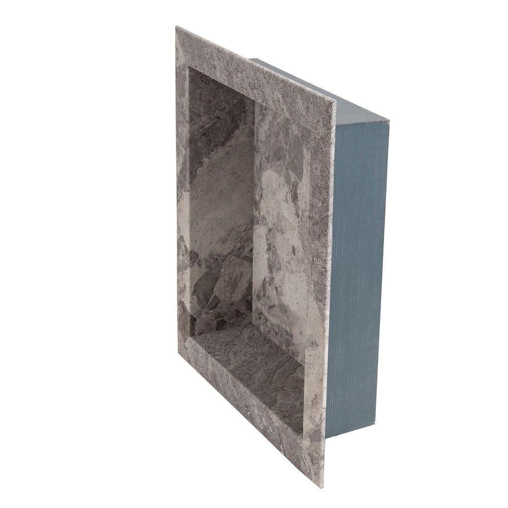 Palisade Palisade 17.5 in. x 15.5 in. Vinyl Waterproof Shower Niche Insert