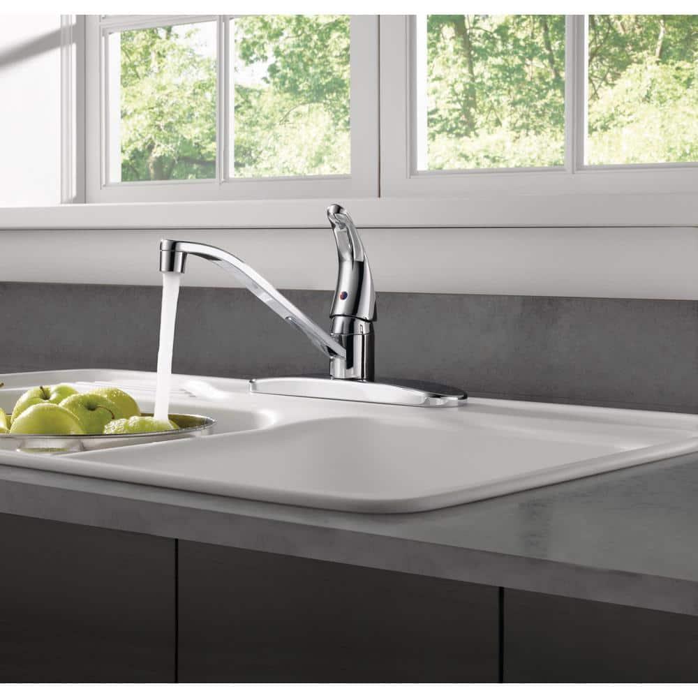 Core Single-Handle Kitchen Sink Faucet, 3-Hole Kitchen Faucet