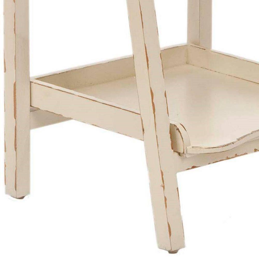 Asher Leaning Etegere - AMH6537 - Ivory - Safavieh Couture