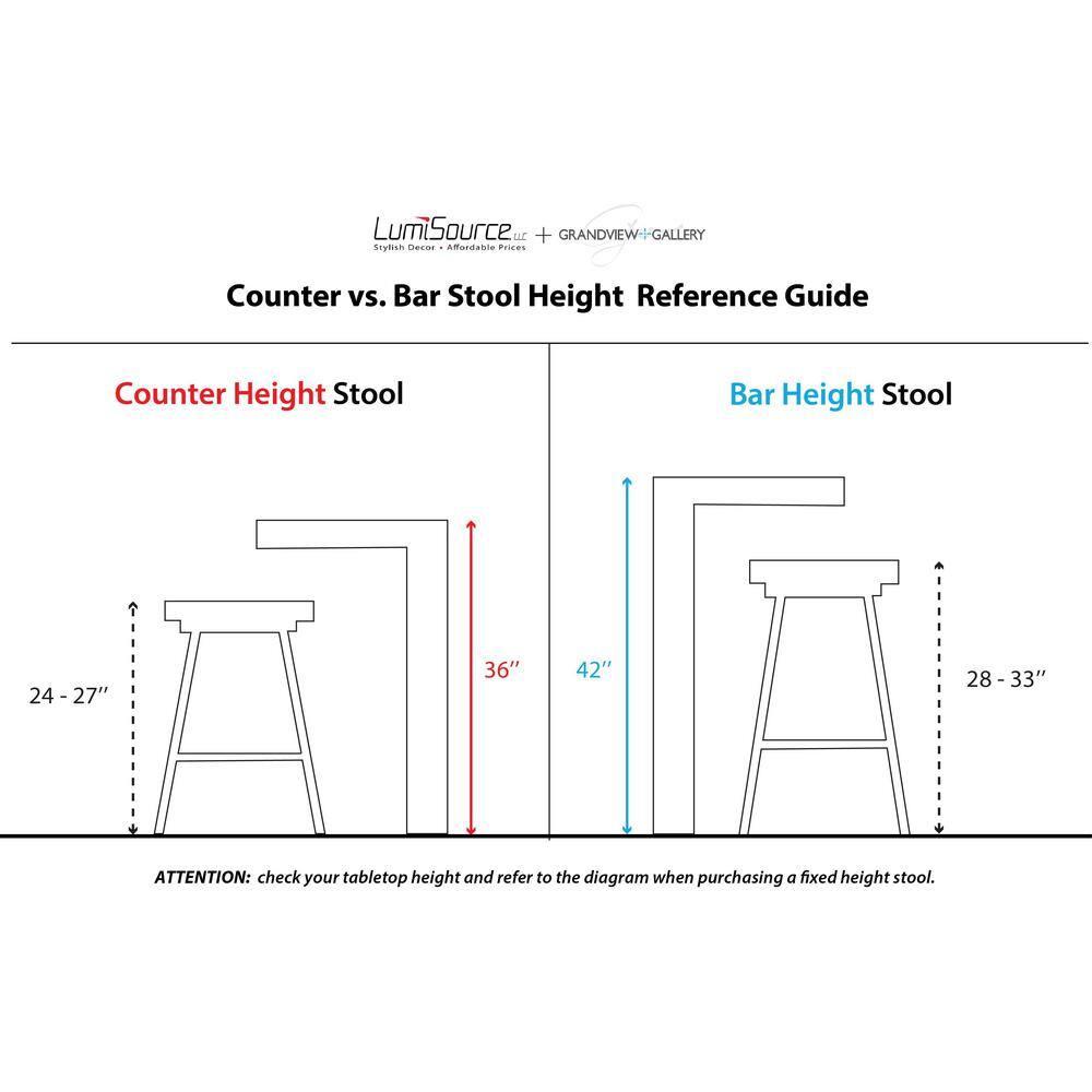 Everly Quinn Margarite Fixed-Height Counter Stool - Set Of 2