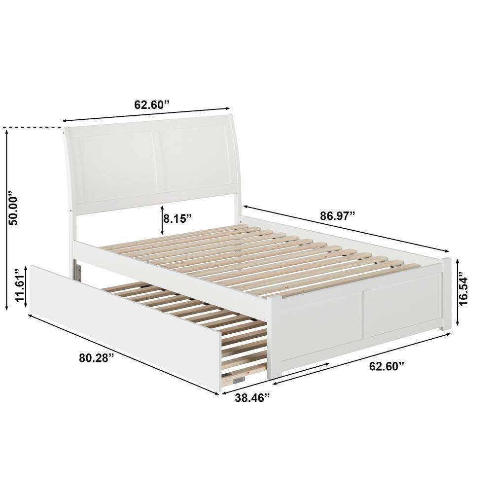 AFI Furnishings Portland Solid Wood Sleigh Bed