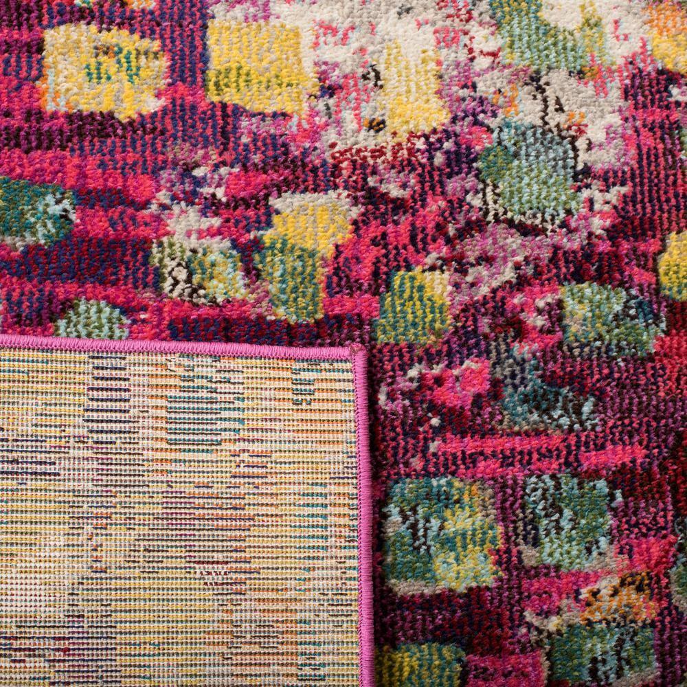 Madison MAD425 Power Loomed Indoor Area Rug - Fuchsia/Gold - 9'x12' - Safavieh