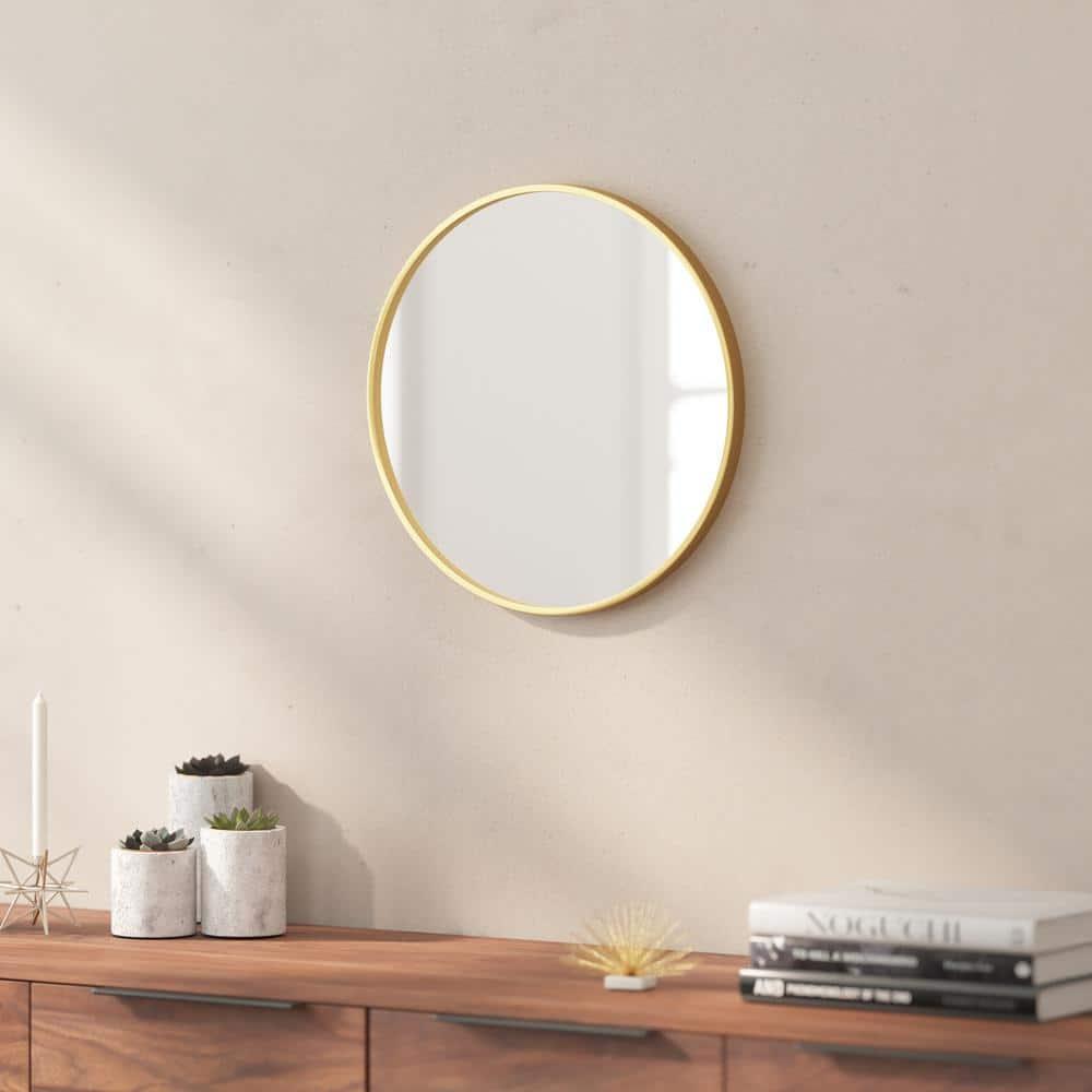 Taylor & Logan Metal Round Wall Mirror