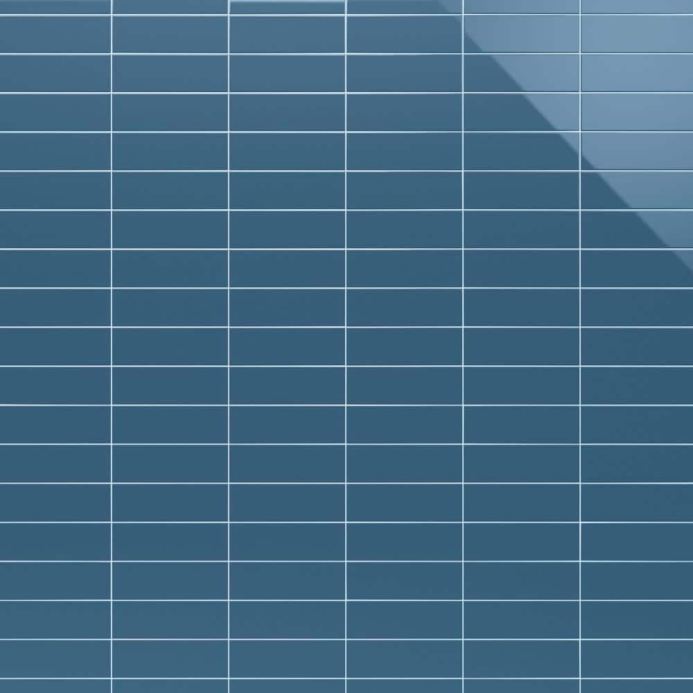 Remington 3.93 in. x 11.81 in. Polished Porcelain Subway Wall Tile (13.55 Sq. Ft. / Case)