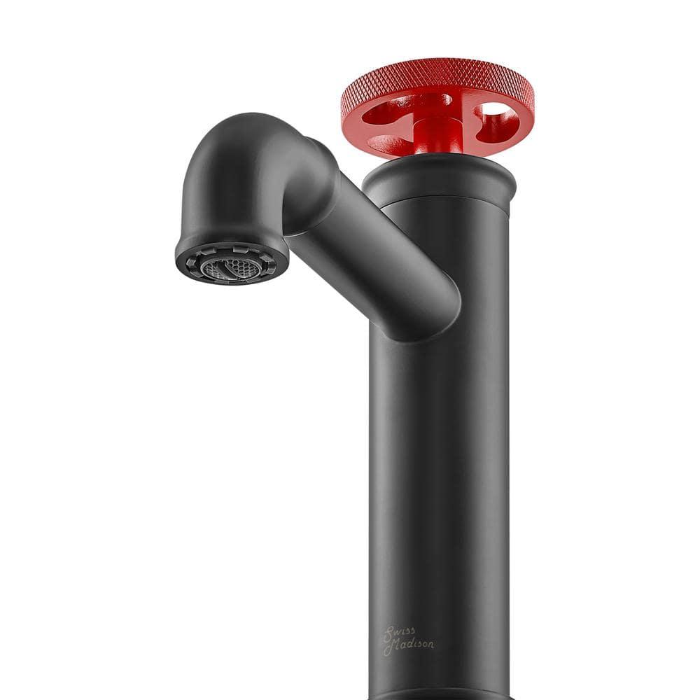 Avallon Single Hole, Single-Handle Wheel, Bathroom Faucet