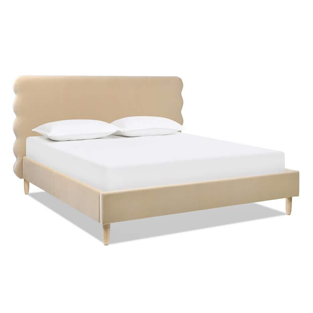 Henley Upholstered Scalloped Bed