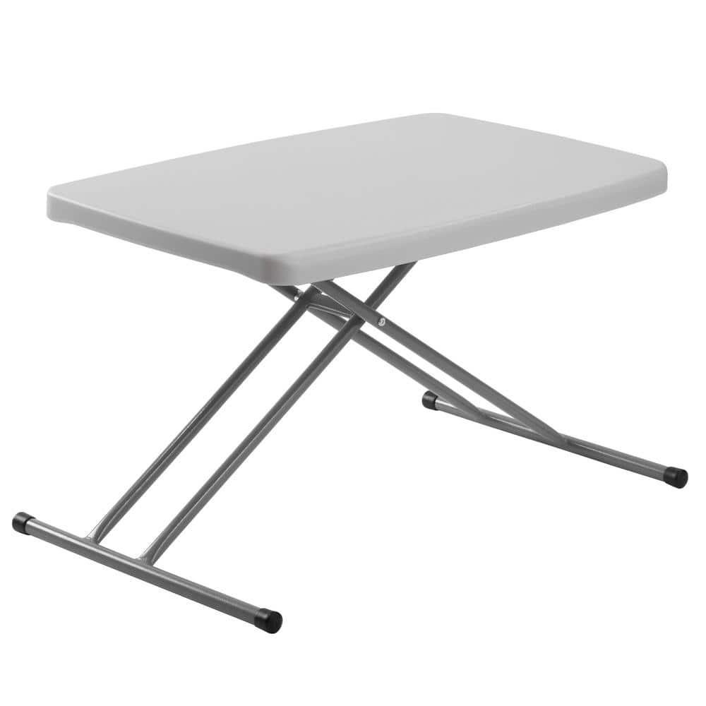 National Public Seating Basics by NPS 20 x 30 Height Adjustable Personal Folding Table
