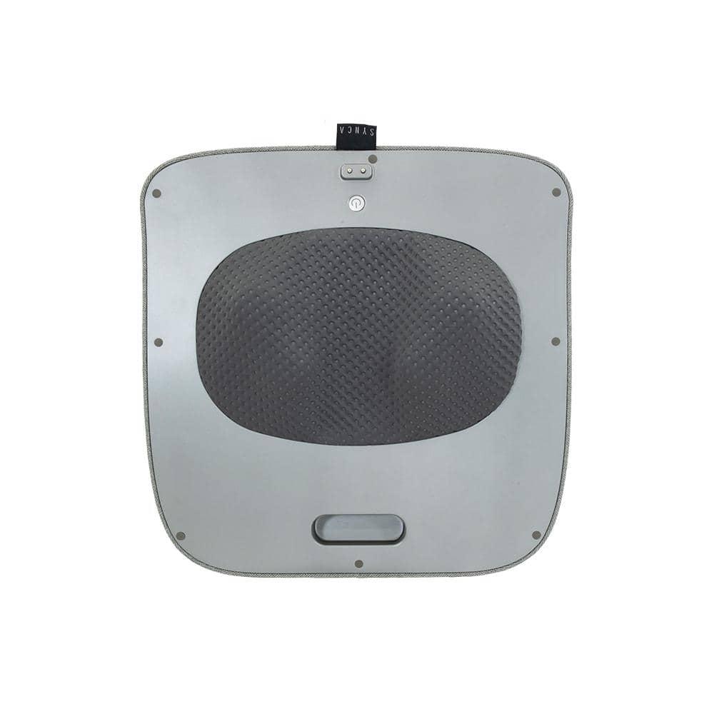 Synca Wellness Upholstered Heated Massage Chair with Ottoman