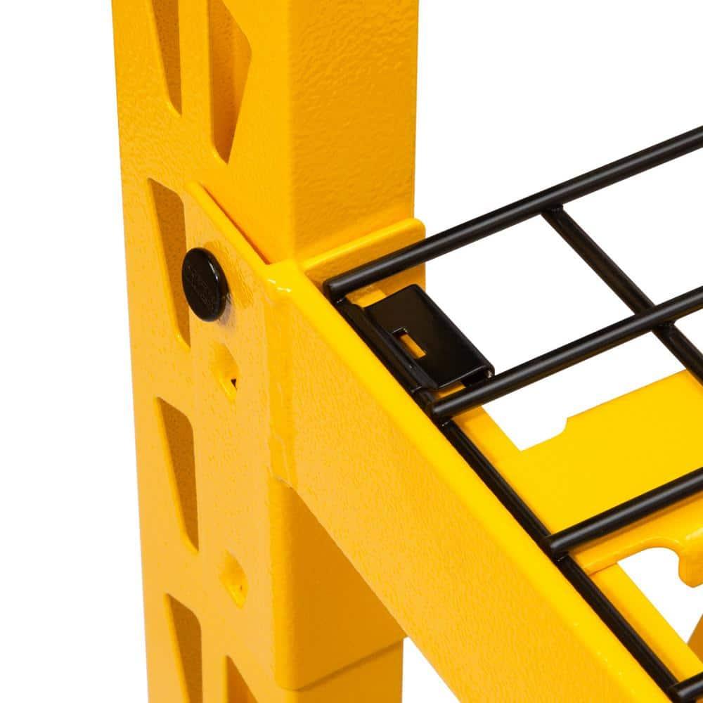DEWALT 41590 3 Shelf Wire Deck Industrial Storage Rack, 50"W x 18"D x 48"H