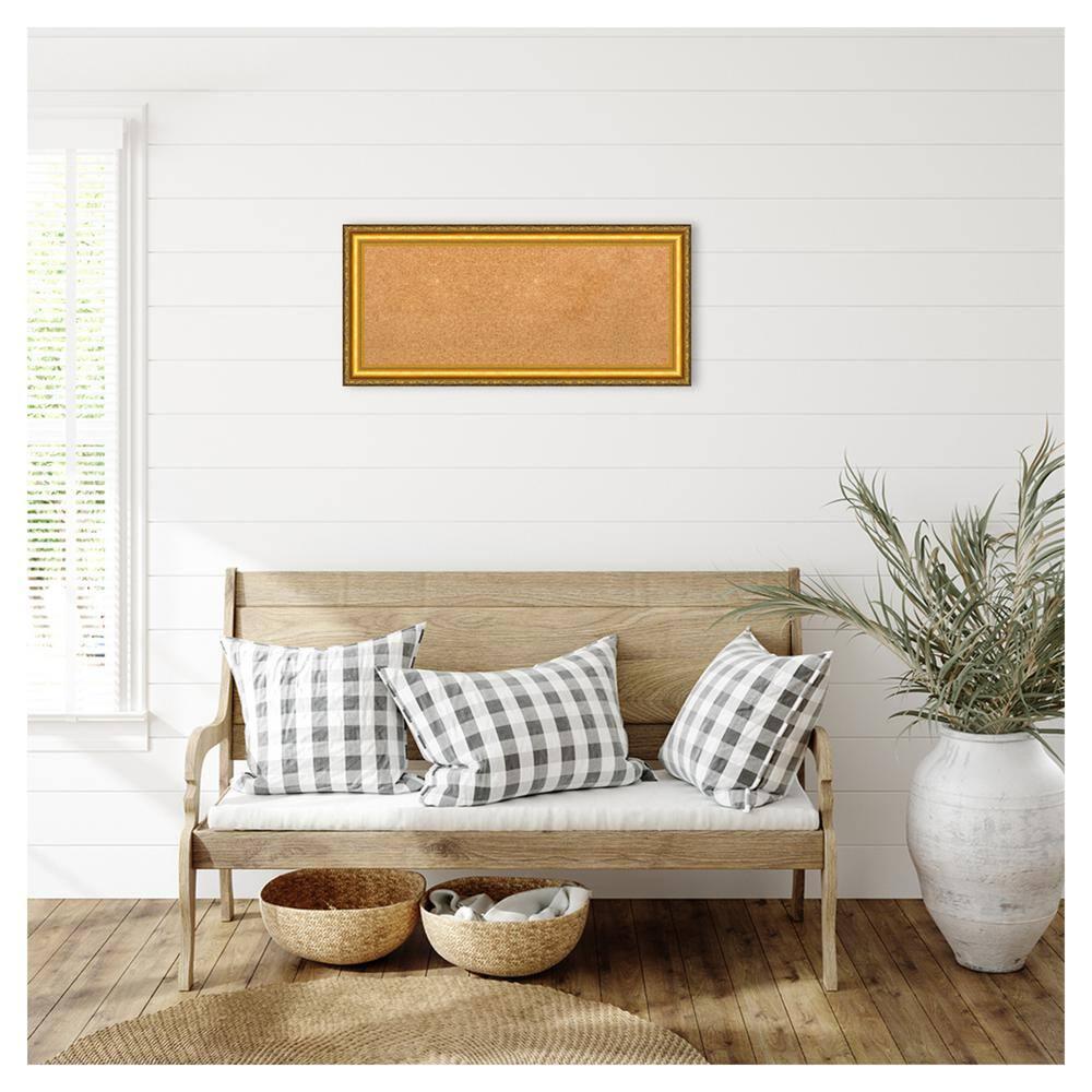 Amanti Art Colonial Wall Cork Small Bulletin Board